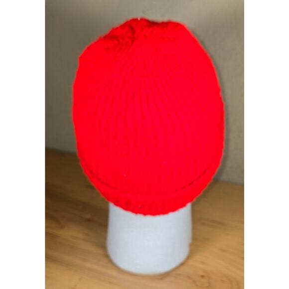 Usa Lake Placid 1980 Patch on Red Beanie Vintage 1980 Retro Winter Olympics - Picture 4 of 8